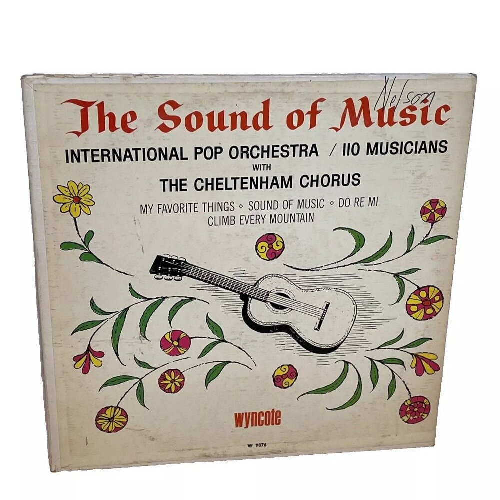 The International Pop Orch. The Sound Of Music (Vinyl, 1964) Wyncote W-9076 Good